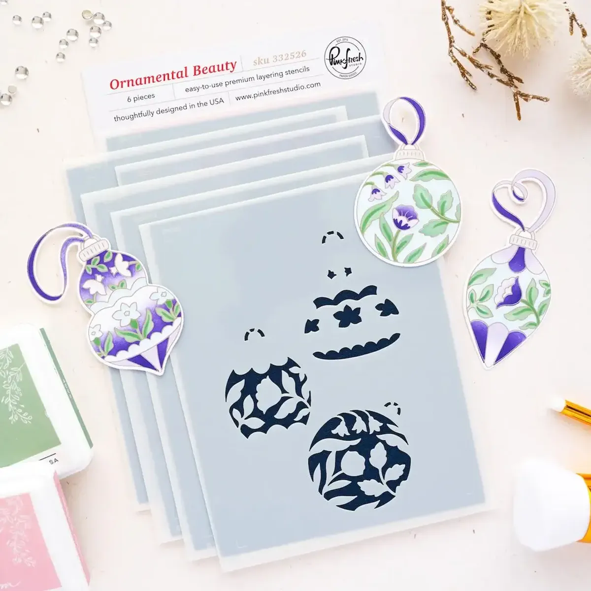 Ornamental Beauty Stencils