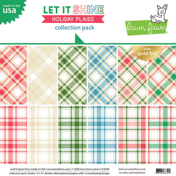 Hovedbilde Let it Shine Holiday Plaids Collection Pack