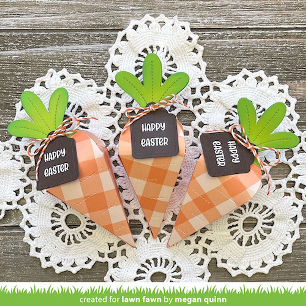 Lawn Fawn Carrot Treat Box Dies