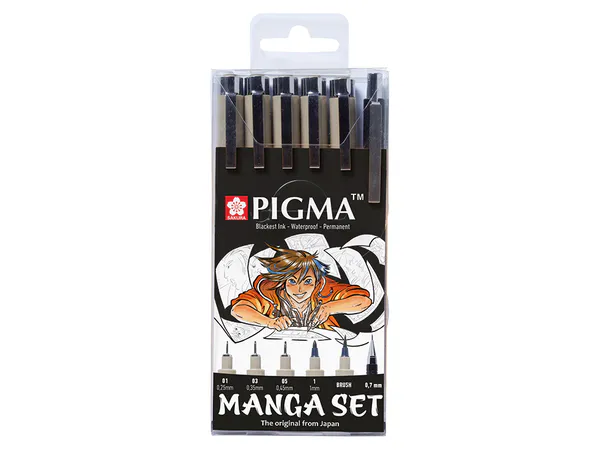 Hovedbilde Sakura Pigma MANGA sett