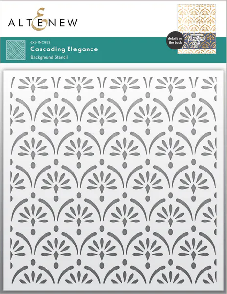 Hovedbilde Altenew Cascading Elegance Stencil