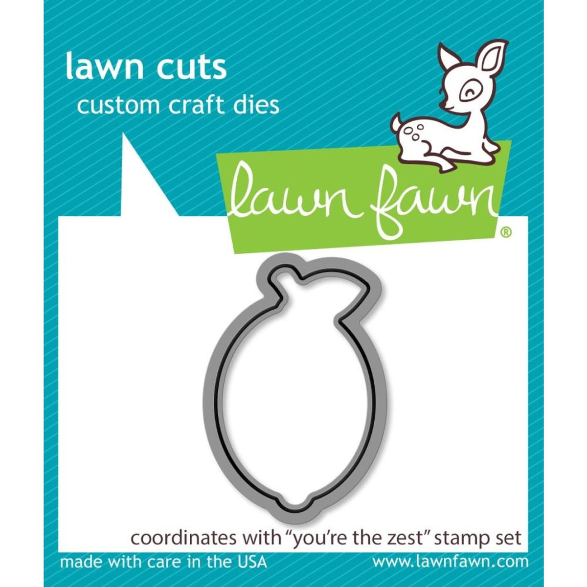 Lawn Fawn You're the Zest Dies