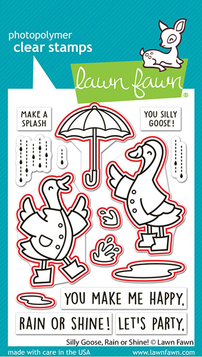 Lawn Fawn Silly Goose, Rain or Shine! Bundle