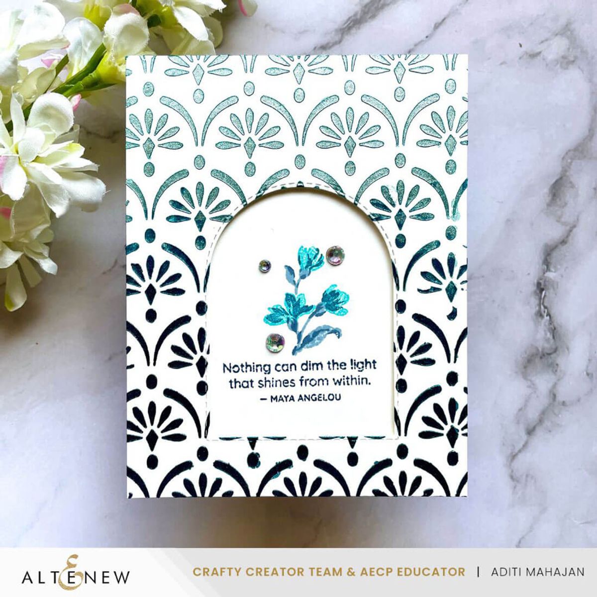 Altenew Shimmer Relief Paste - Galactic Skies