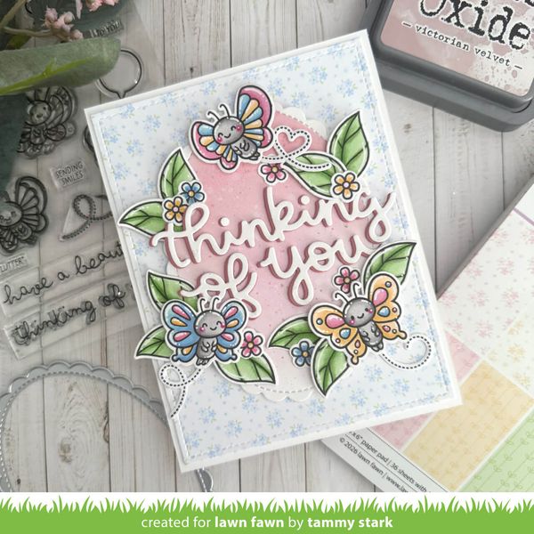 Hovedbilde Lawn Fawn I Like Big Butterflies Stamp Set