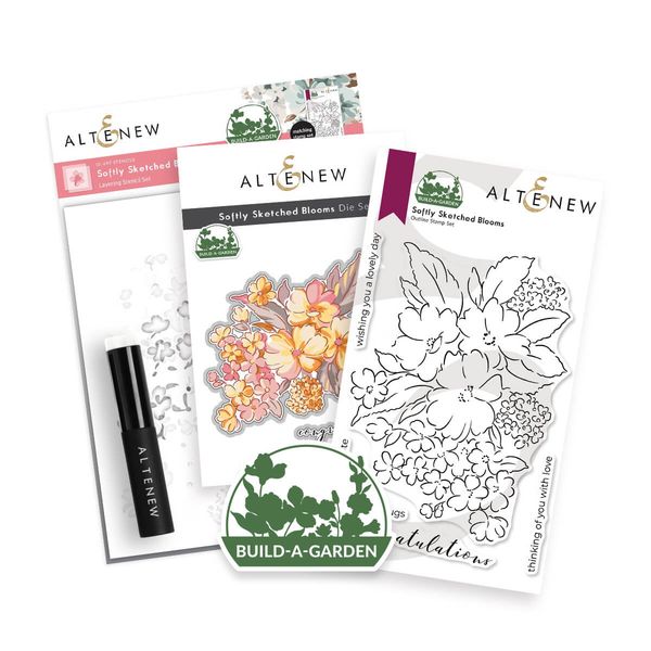 Hovedbilde Build-A-Garden: Softly Sketched Blooms