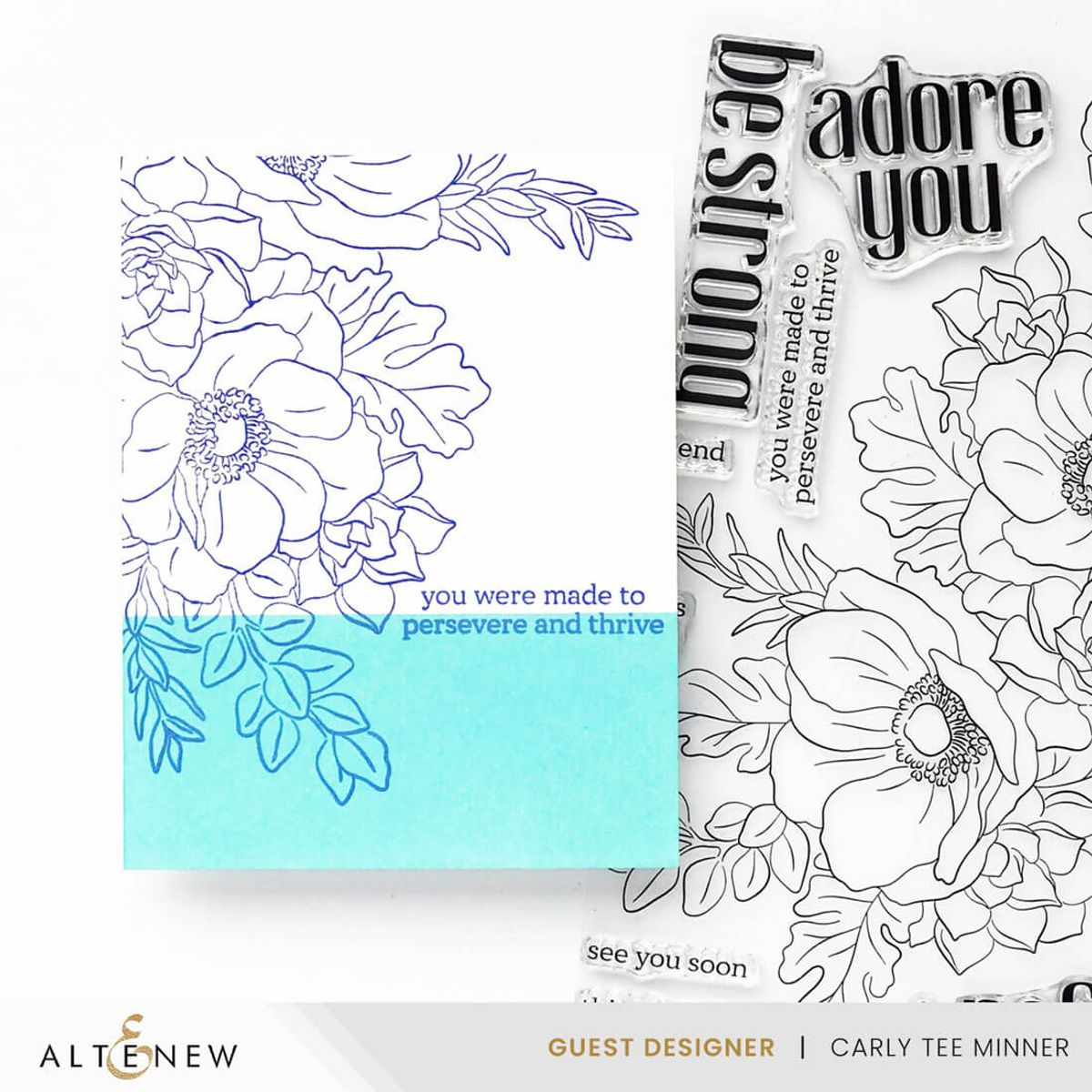 Altenew Build-A-Garden: Captivating Floral Swag