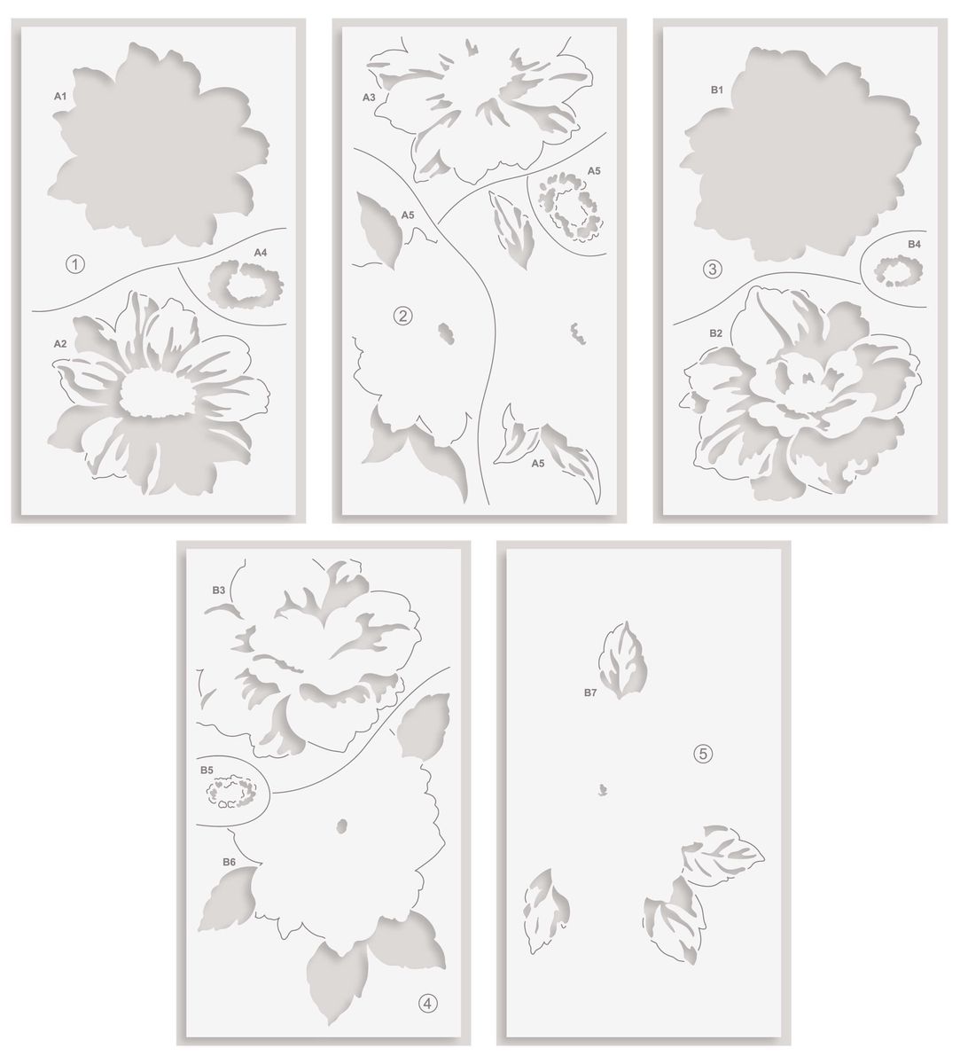 Twin Blooms Stamp Set