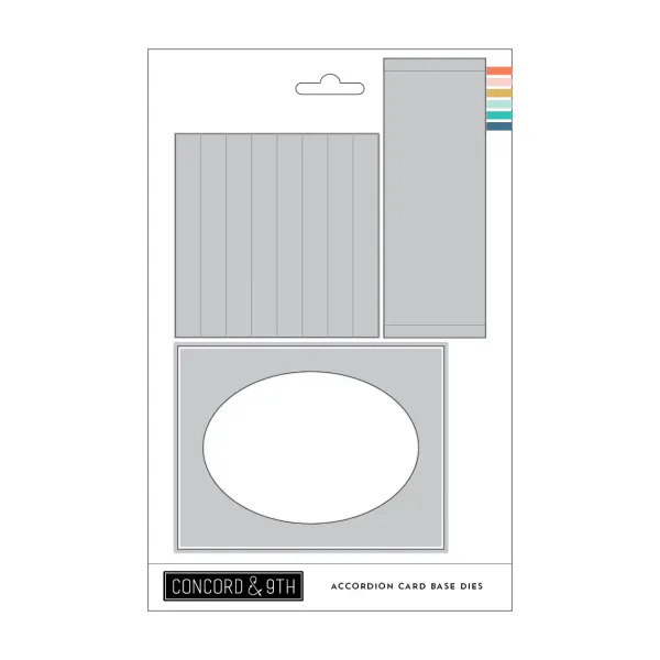 Hovedbilde Concord & 9th Accordion Card Base Dies