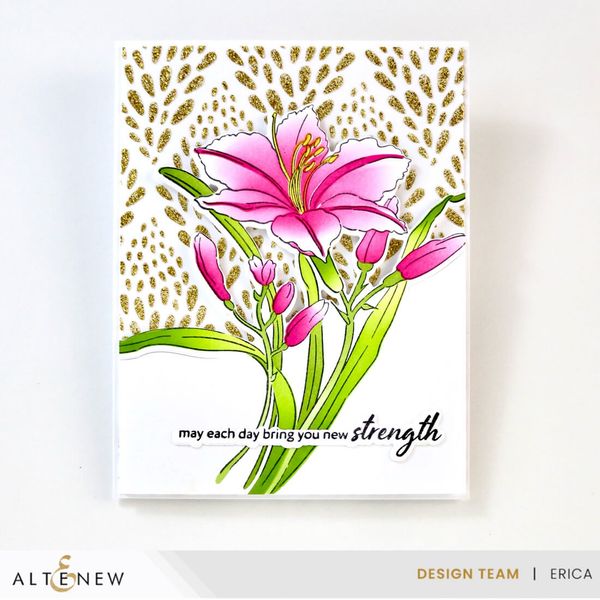 Hovedbilde Altenew Flourishing Coral Stencil
