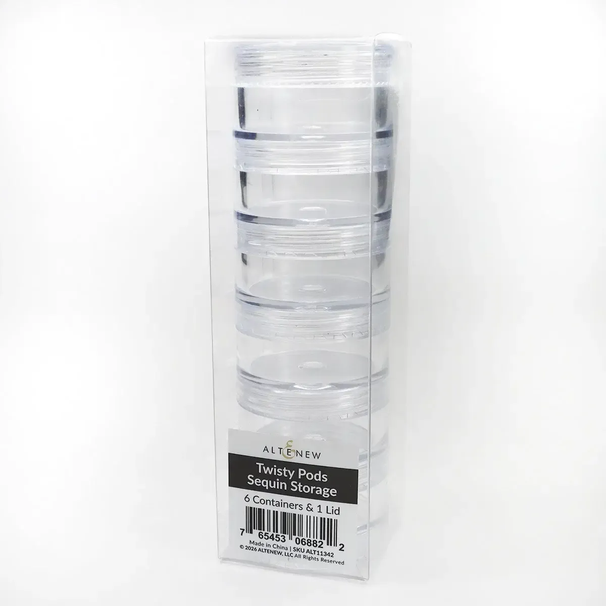 Sequin Storage Stackable Containers