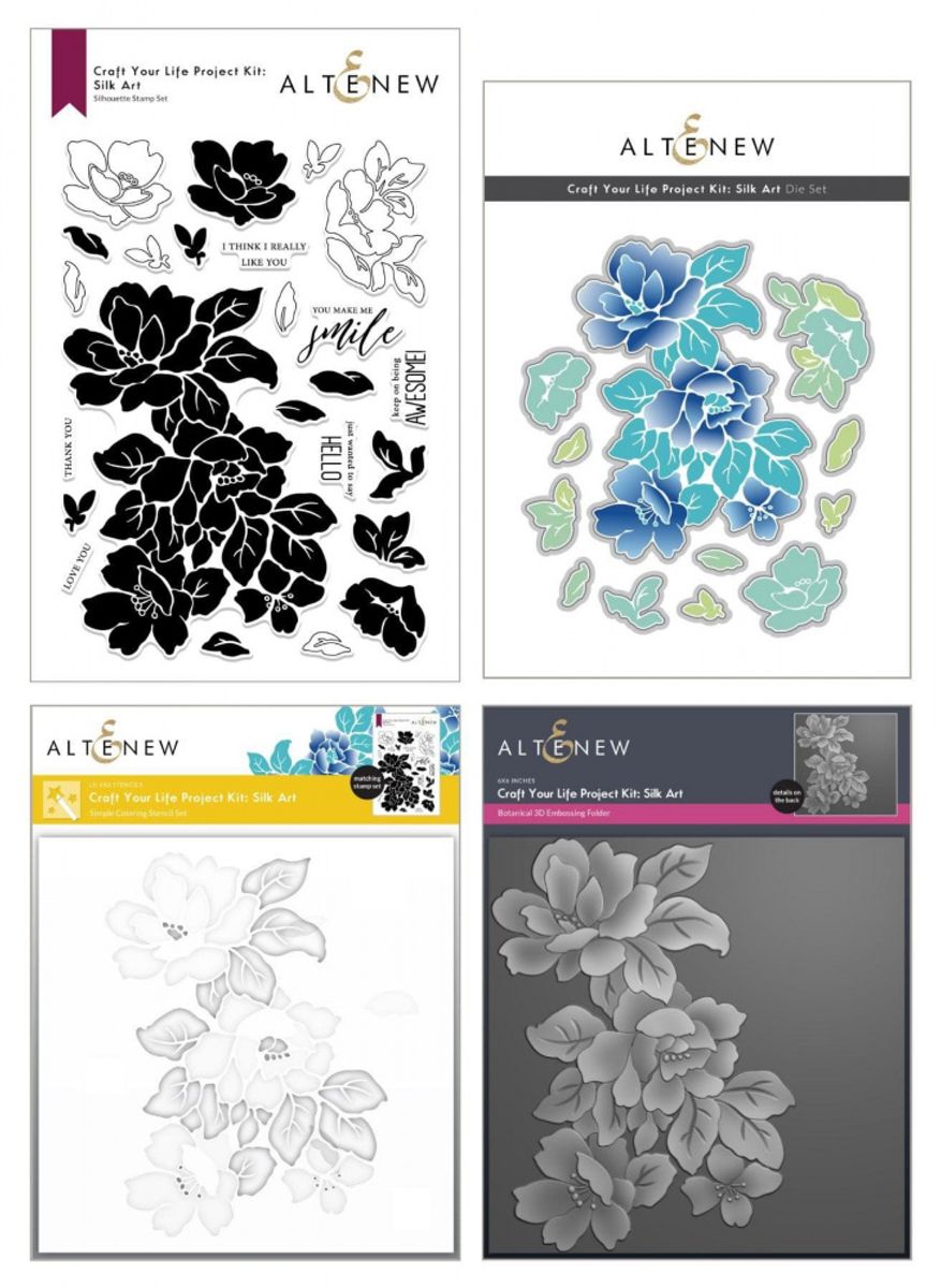 Altenew Craft Your Life Project Kit: Silk Art