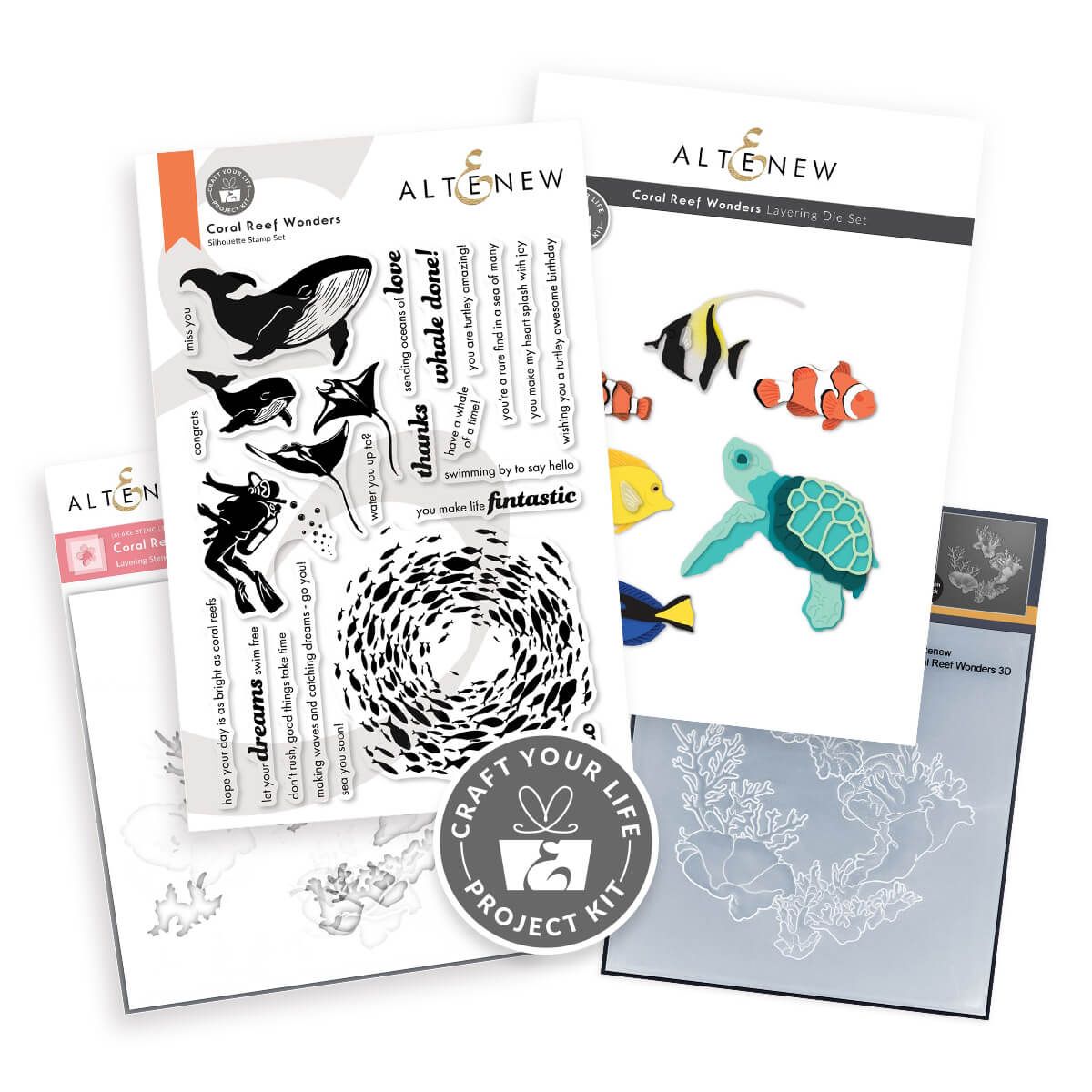 Craft Your Life Project Kit: Coral Reef Wonders