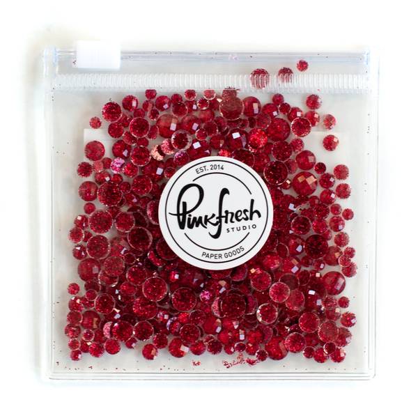 Hovedbilde Pinkfresh Studio Glitter Drops - Ruby