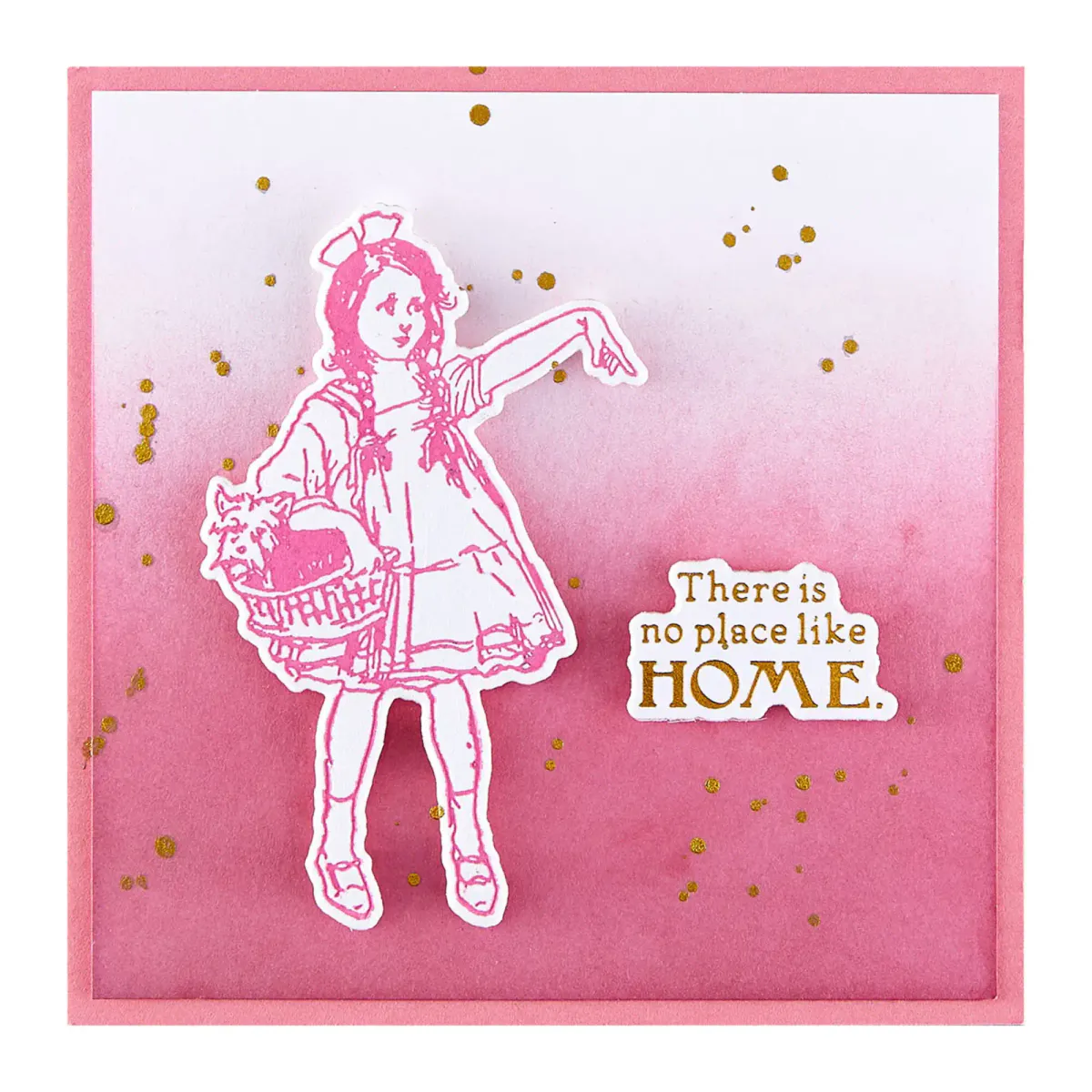 Spellbinders Wonder of Oz Pressplate & Die - Sentiments