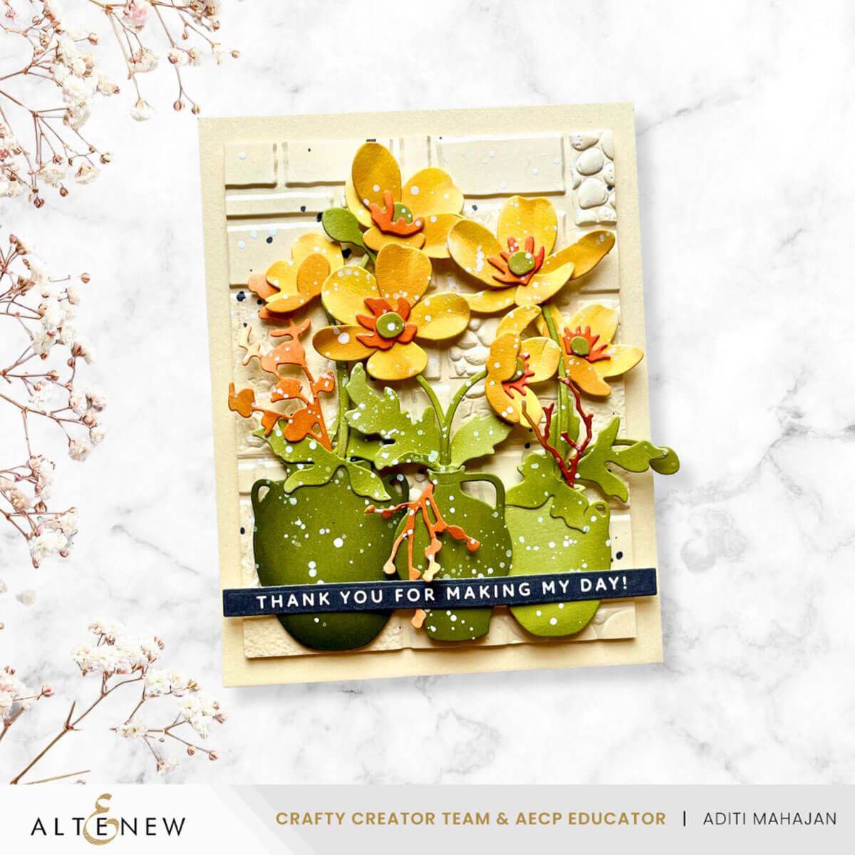 Altenew Craft-A-Flower: Buttercup Bunch