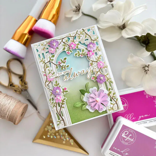 Bilde av Pinkfresh Studio Blooming Arch Press Plate