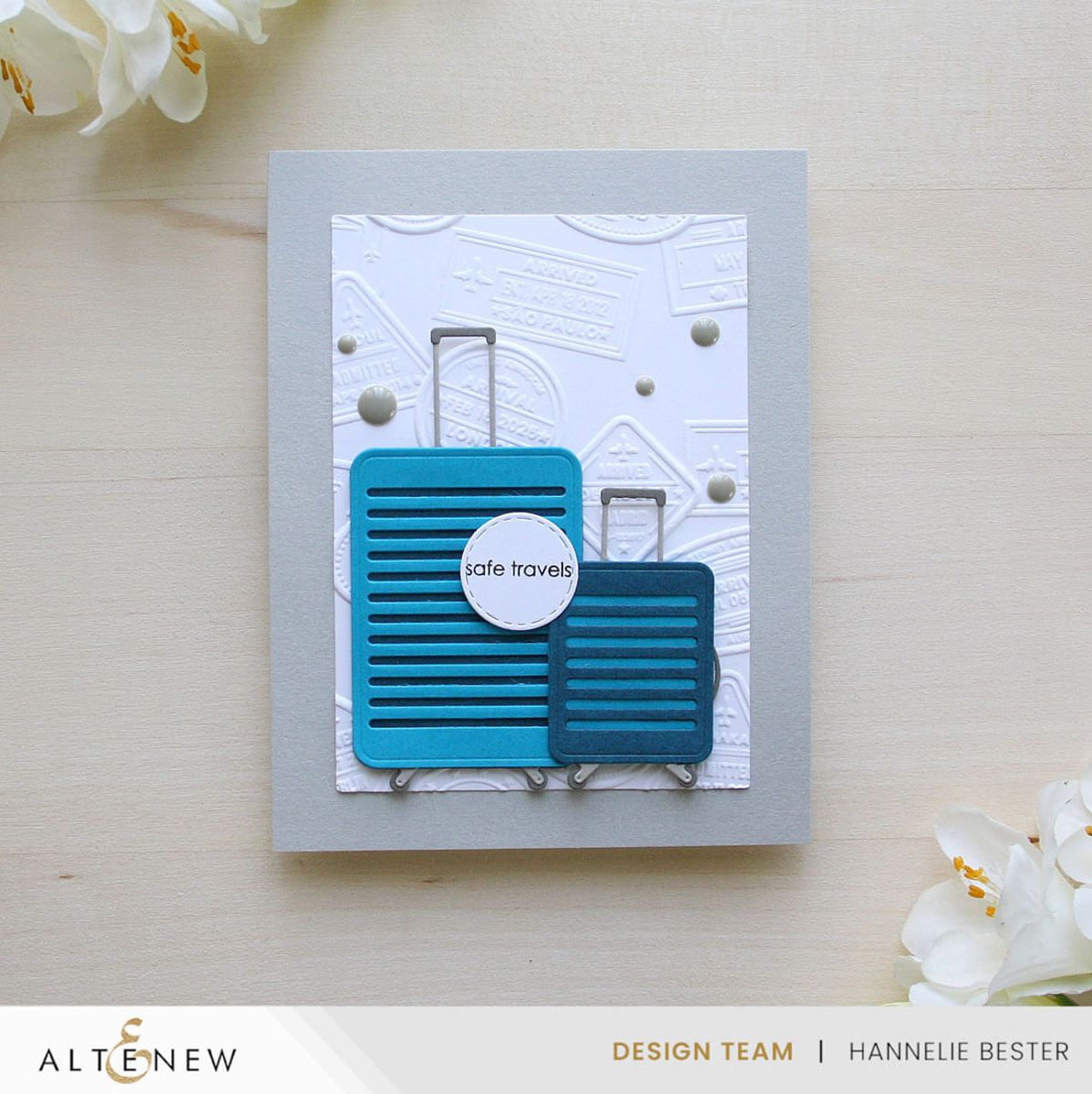 Altenew Pack Your Bags Layering Die Set