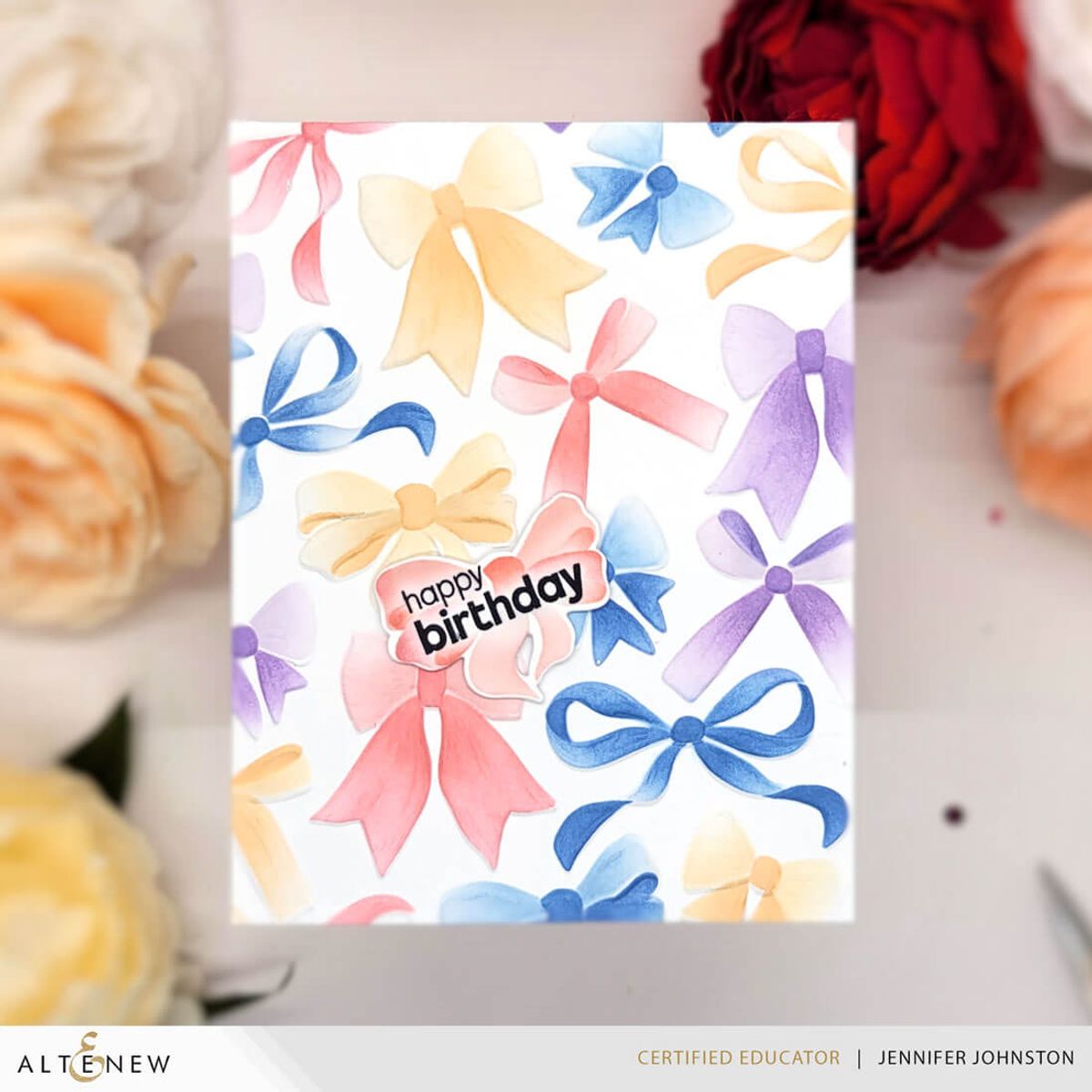 Altenew Elegant Bows 3D Embossing Folder Bundle