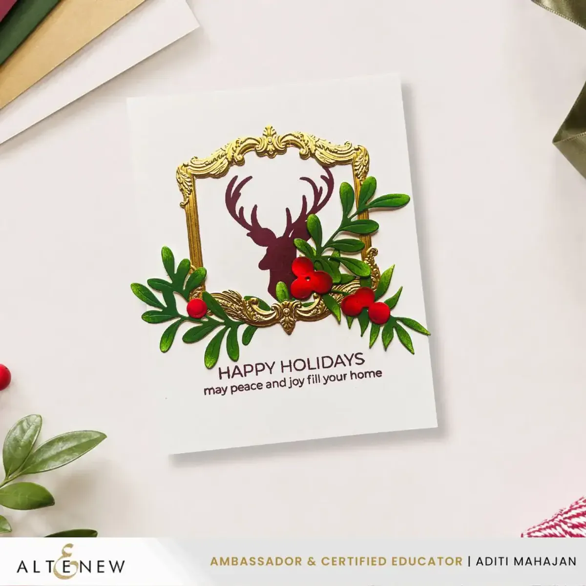 Festive Greenery Die Set