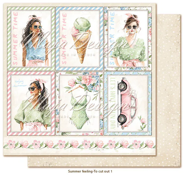 Hovedbilde Maja Design Summer Feeling 6'' x 6'' Paper Pack