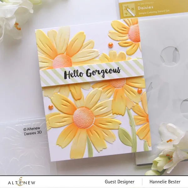 Hovedbilde Altenew Daisies Stencil Set