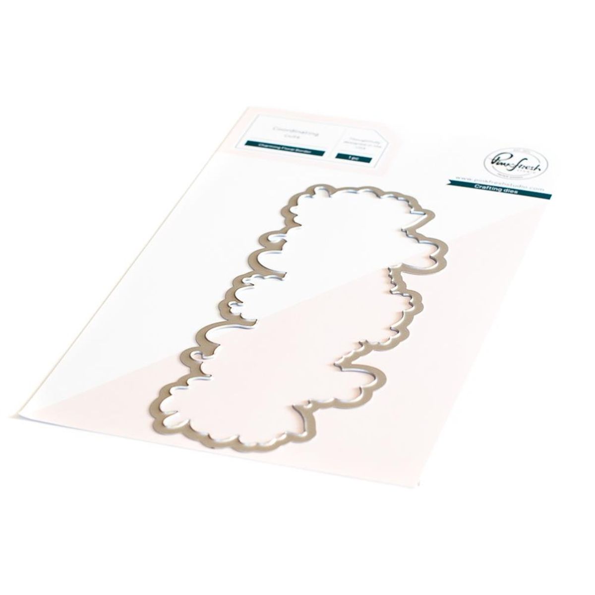 Pinkfresh Studio Charming Floral Border hot foil plate