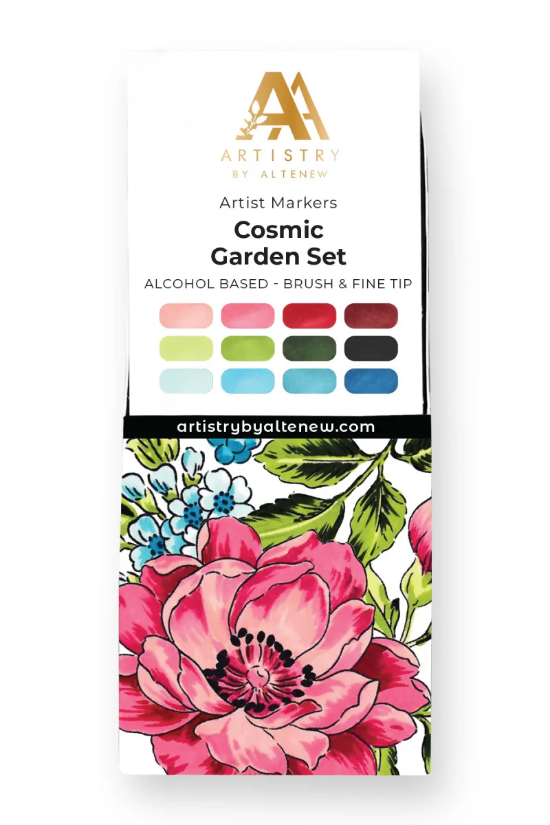 Altenew Artist Markers Set - Cosmic Garden