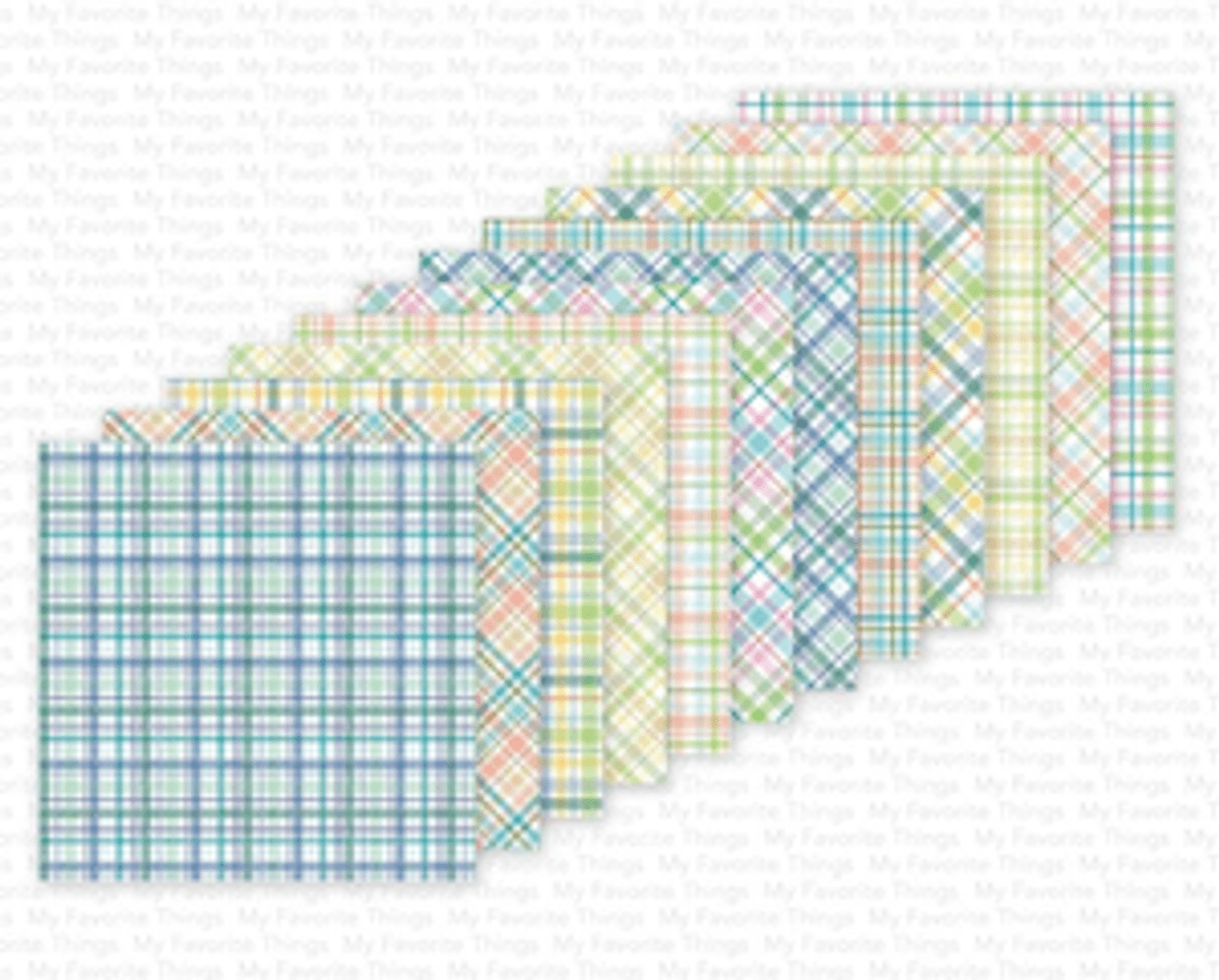 My Favorite Things Subtle Plaids Paper Pack