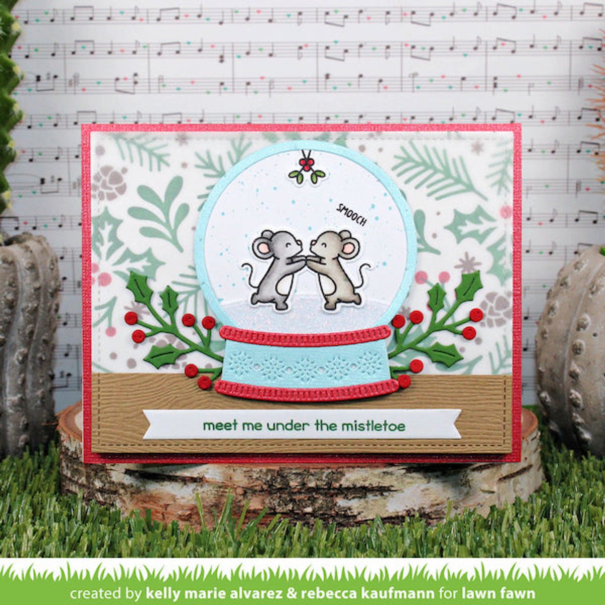 Lawn Fawn Build-A-Snow Globe Dies