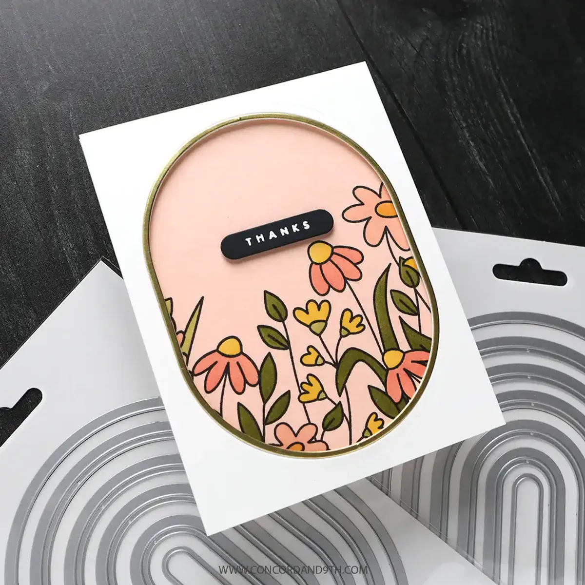 Kristina Werner A2 Oval Basics Dies