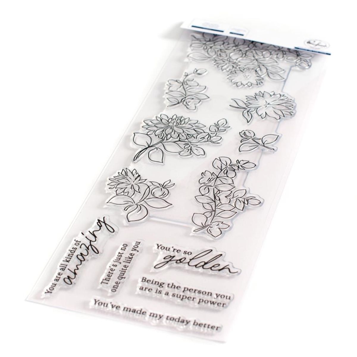Pinkfresh Studio Dahlia stencils 