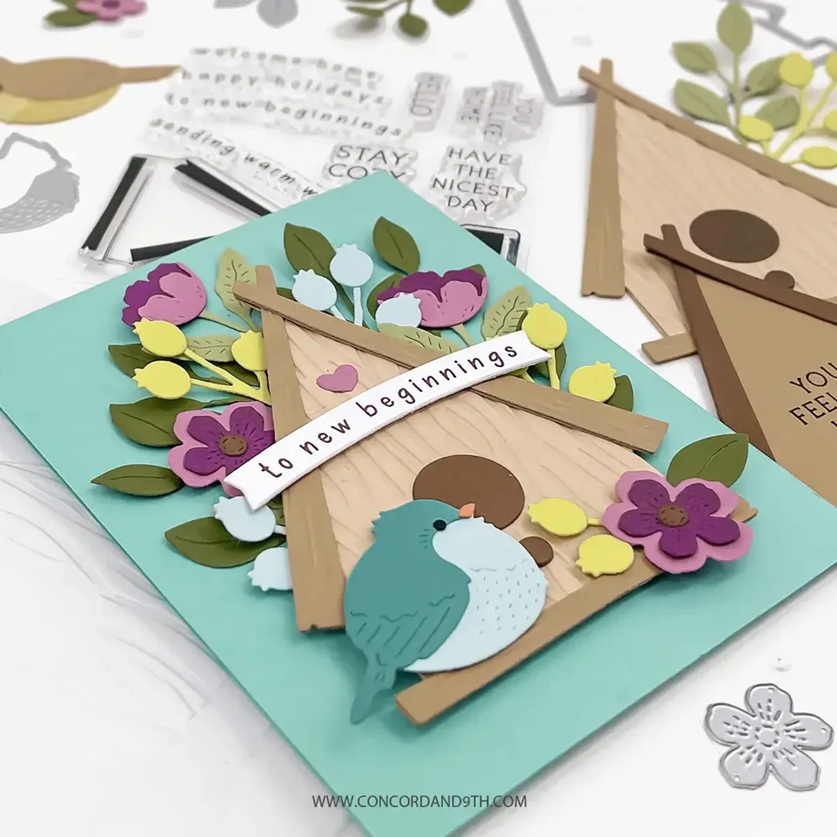 Concord & 9th Birdhouse Blossoms Bundle