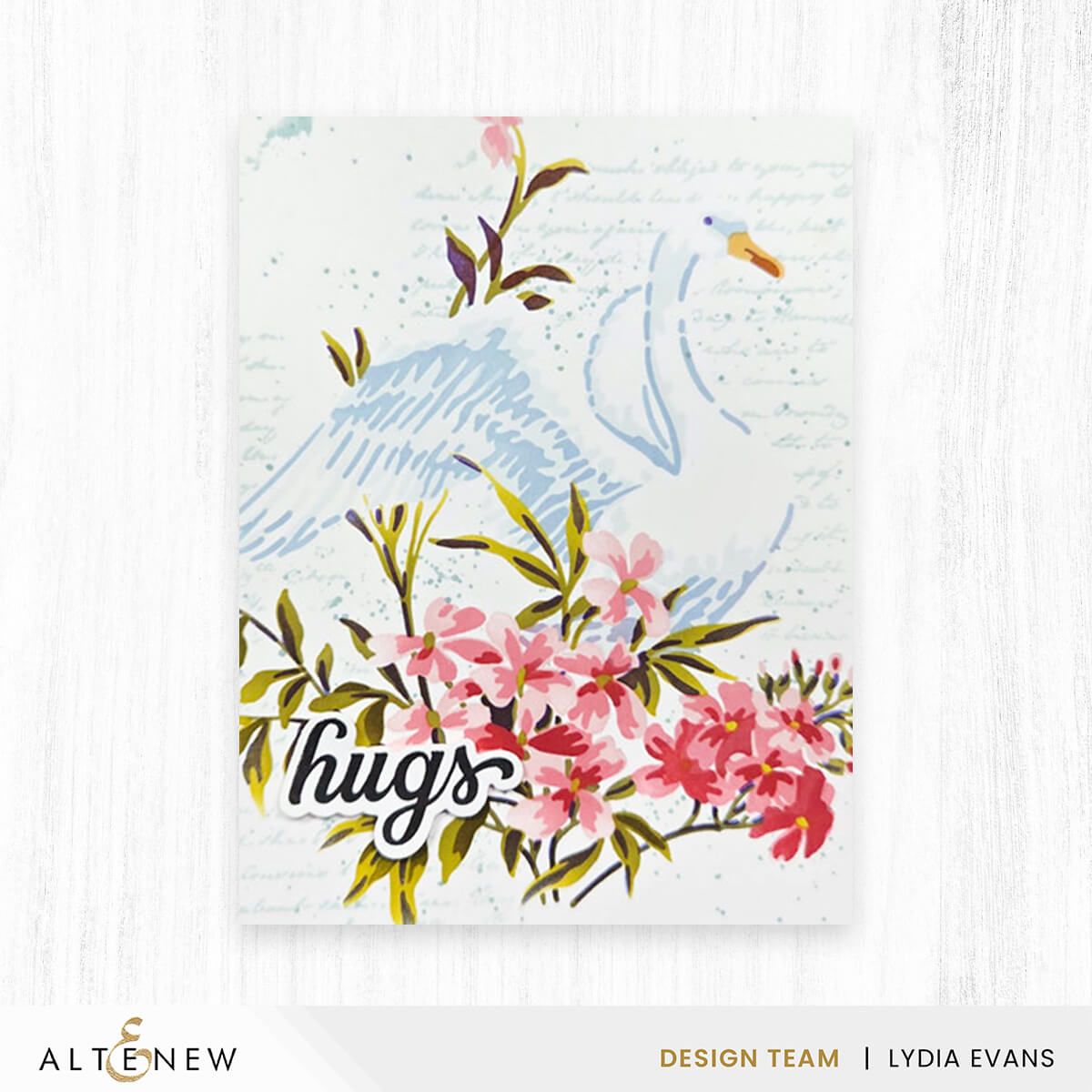 Stencil Art: Swan Serenade Layering Stencil Set