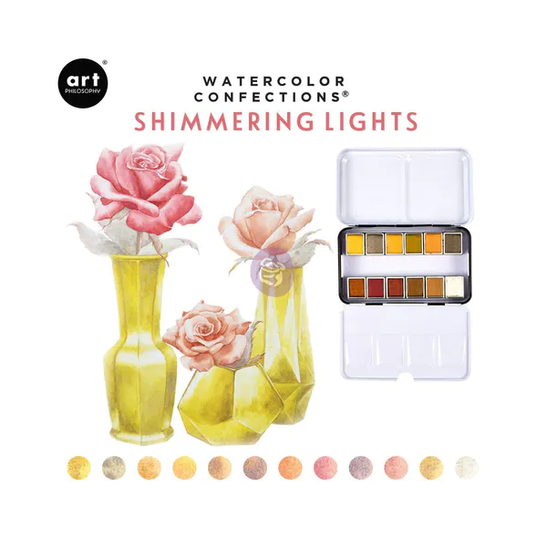 Bilde av Watercolor Confections - Shimmering Lights